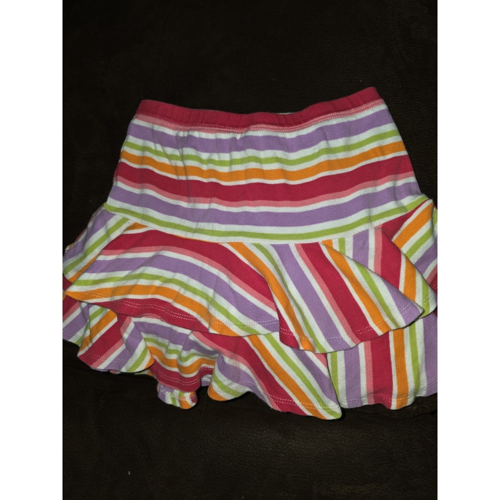 Gymboree pretty‎ posies striped skort size 6